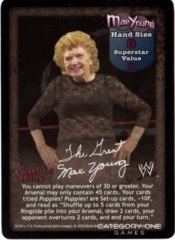 Mae Young Superstar Card